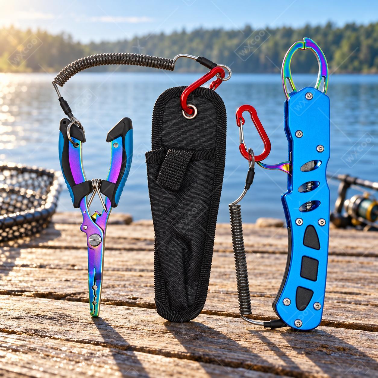 Blue Titanium Coated Saltwater - Fishing Hook Remover 评论和价格