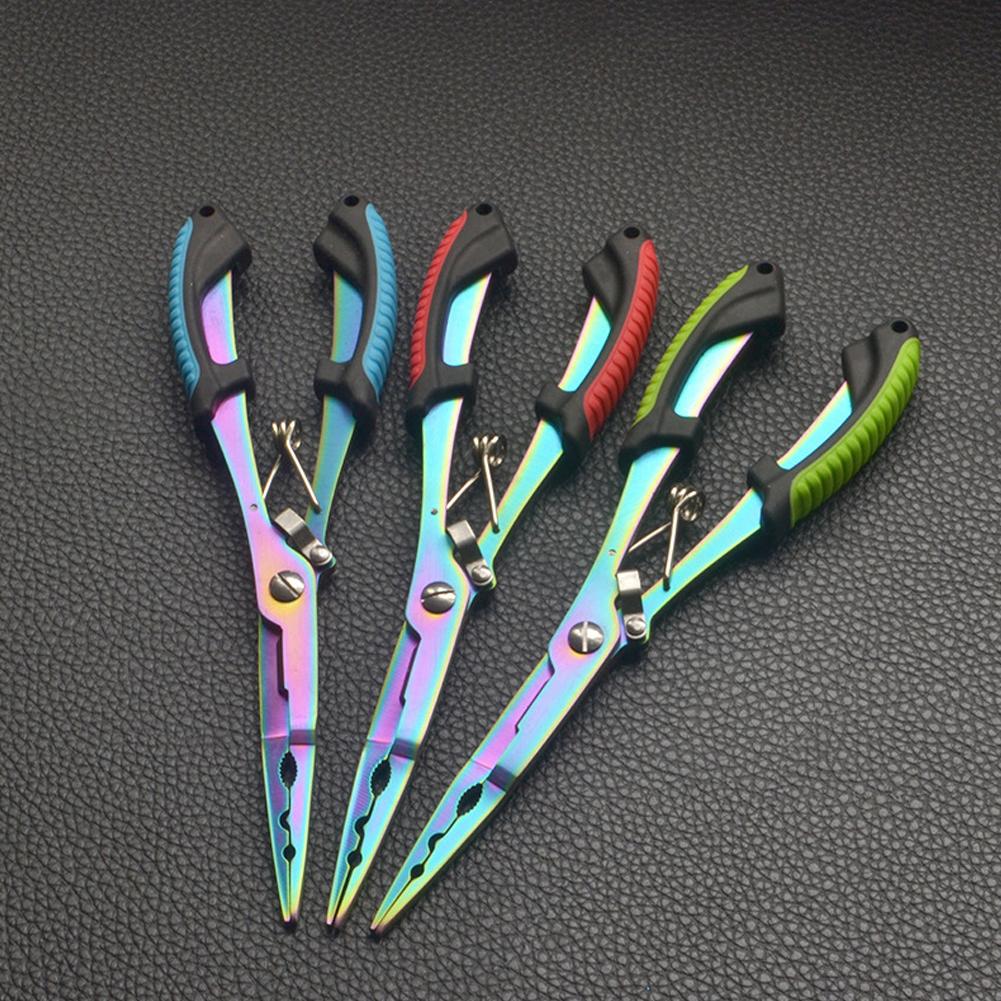 Fishing Pliers Long Nose Stain - Fishing Hook Remover 评论和价格