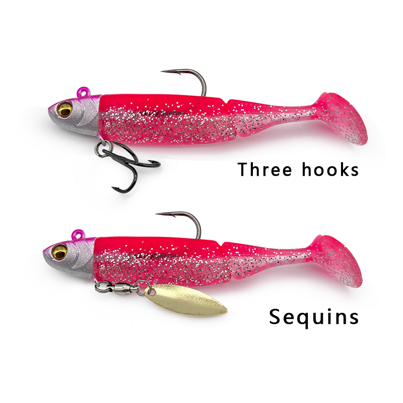 6Pcs Lead-Coated Fishing Lures - Fishing Hook Treble 评论和价格